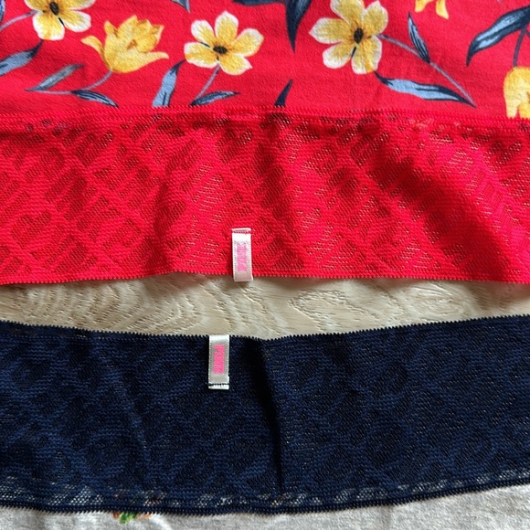 PINK VS BOYSHORT LACE WAIST PANTIES (2) M - Picture 3 of 5